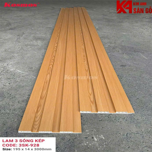 Tấm Ốp Lam 3 Sóng Kép Kosmos 3SK-928